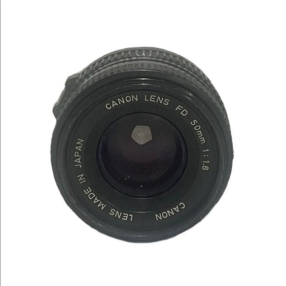 Canon Lens FD 50mm 1:1.8 For Canon FD Mount Made in Japan Untested No Cap
